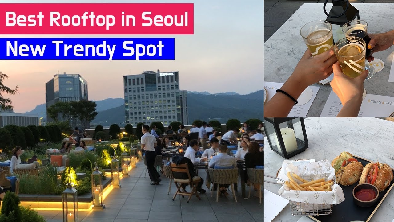 Seoul, Korea BEST rooftop beer & bar with CITY VIEW l Locals recommendation (2019)