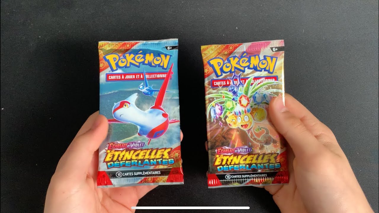 Petite ouverture de boosters Étincelle Déferlante !😀