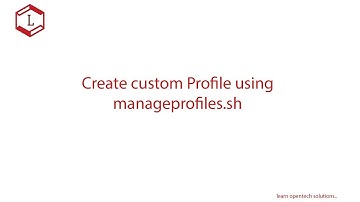 26.WAS7.0 create customProfile using manageprofiles command on Linux