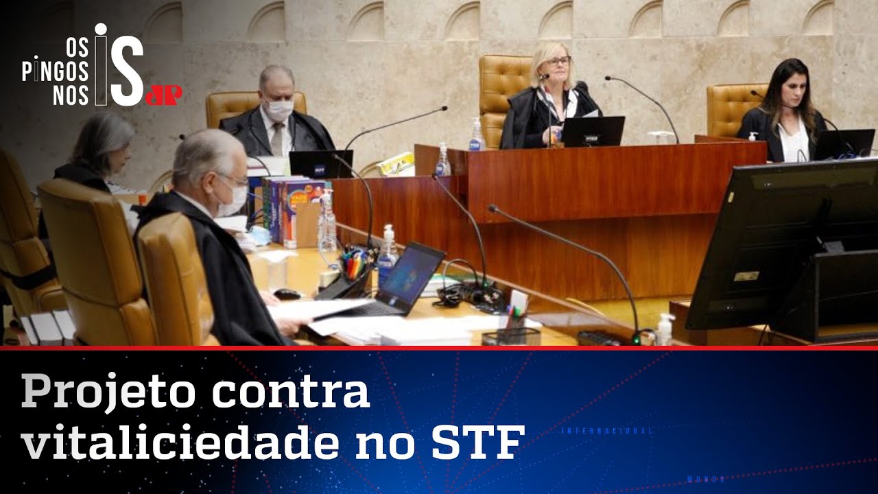 Senadores querem fixar mandato de ministros do STF em 8 anos - YouTube