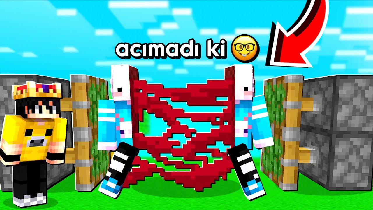 Minecraft’ta KESİN YASAKLANACAK KORKU YAPI HİLELERİNİ TEST ETTİK!