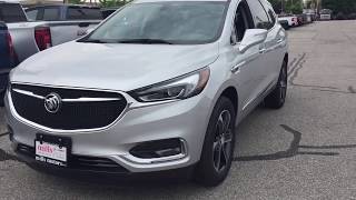 Match Highlights 2019 Buick Enclave FWD 19 Inch Wheels Handsfree Power Hatch Silver Oshawa ON Stock #190984