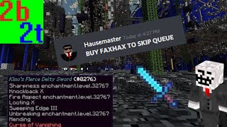Trolling Hundreds of 2b2t Players with Fake Client [FaxHax]