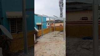 REUSABLE SOLAR Structure ⚡ + Walkway installation ☀️🏠