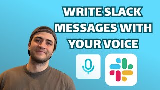 Write Slack messages with your Voice (Speech to text on Slack powered by AI)
