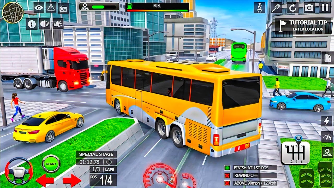 Bus Simulator Ultimate: Mercedes Bus Realistic Driving - Android Gameplay 2026