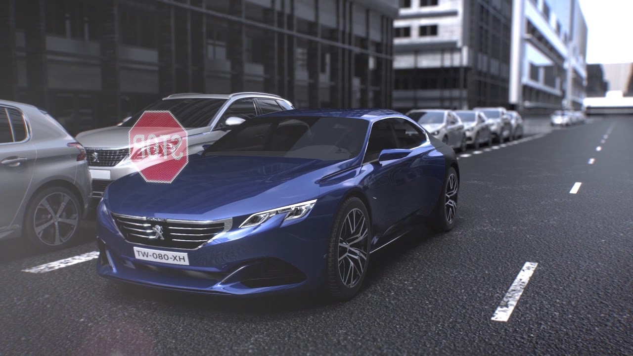Der Neue Peugeot 508 Park Assist Youtube