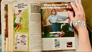 Vintage ASMR 1978 Better Homes and Gardens Magazine Page Turning No Talking