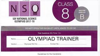 NSO Class 8 Question Paper