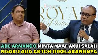 Ade Armando Minta Maaf Dan Akui Salah Ngaku Ada Aktor Dibelakang  Adu Domba Islam  Kristen
