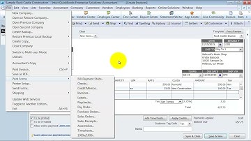 Create an Invoice - Accounts Receivable - QuickBooks Enterprise Training - Expert Tutorial