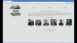 Demonstration of responsive design