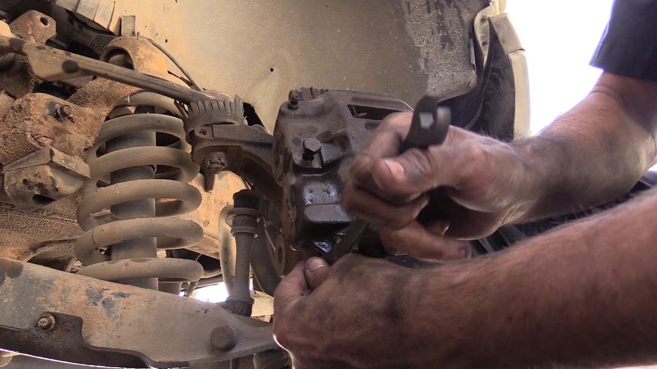 F150 Front Brake Pad Removal - YouTube