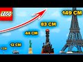 LEGO Sets From Shortest to Tallest | Comparison