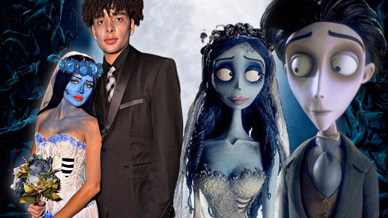 Мы сделали грим «Труп невесты» на Хэллоуин!