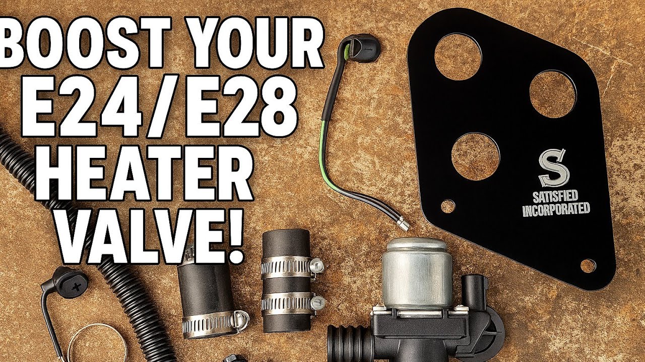 Модернизация клапана отопителя для E24/E28 – лучше, дешевле и легко устанавливается!