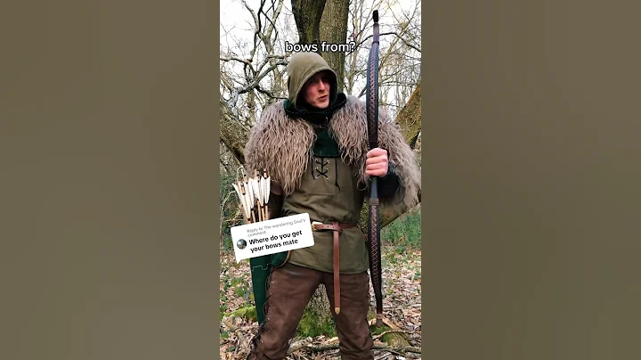 Where I Get My Bows 🏹 The Forest Archer #archery #longbow #robinhood #medieval