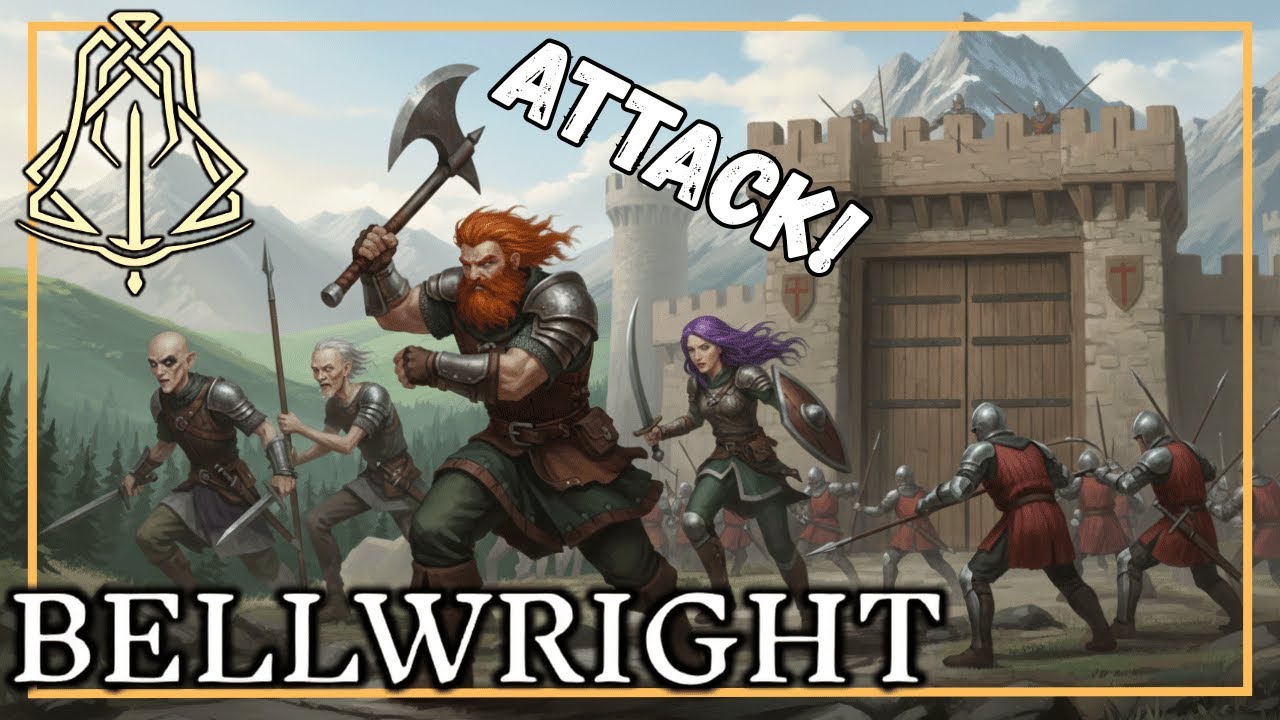 ATTACKING THE CASTLE!! Kill the king! | Bellwright | Coop | EP 36