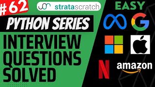 Mastering FACEBOOK/META Interview Question | Everyday Data Science