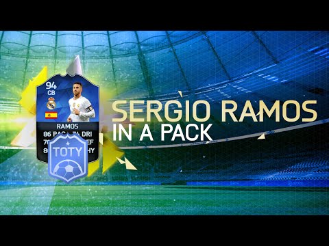FIFA 16 | SERGIO RAMOS TOTY IN A PACK! - 5 SOBRES DE 100K