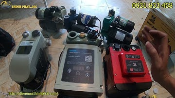 Bơm tăng áp biến tần là gì ? Bơm tăng áp điện tử là gì ? So sánh Máy bơm tăng áp  tốt nhất hiện nay?