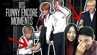 BTS Funny Encore Moments - Couple Reaction