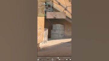 Accidental AWP Collateral shot🤯  #cs #cs2 #games #csgo #highlights #dust2 #double #collateral #awp