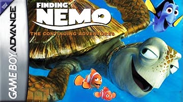 Finding Nemo: The Continuing Adventures Full Gameplay Walkthrough (GBA Longplay)