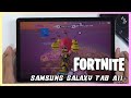 Samsung Galaxy Tab A11+ Fortnite Gaming Test