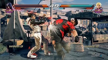 Jin Teaching Some Lesson to This Button Smasher Bob