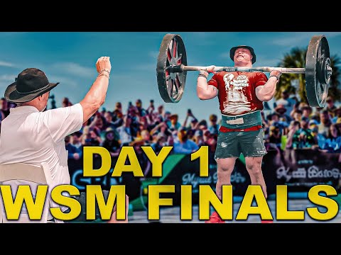 WORLD'S STRONGEST MAN 2024 - Finals Day 1