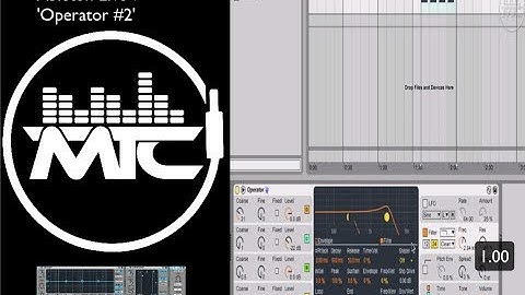 Ableton Live  - How To Use Operator #2