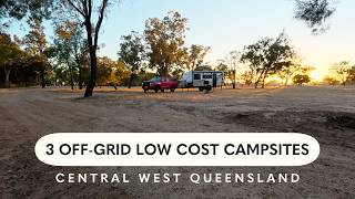 We Stay at Free, Donation & Low Cost Recreation Ground Camps in Central West Queensland!
