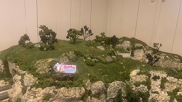How to build a model train mountain tunnel