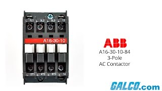 ABB A16-30-10-84 3-Pole Contactor