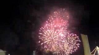 Dubai Creek Park fireworks - DSF 2010