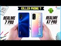 Realme 7 Pro Vs Realme X7 Pro ⚡ Full Comparison - Camera, Performance ⚡ Which One Is Better ! 🔥🔥🔥