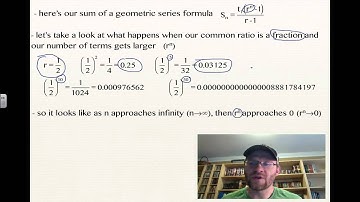 1.5 Infinite Geometric Series (Pre-Calc 20)