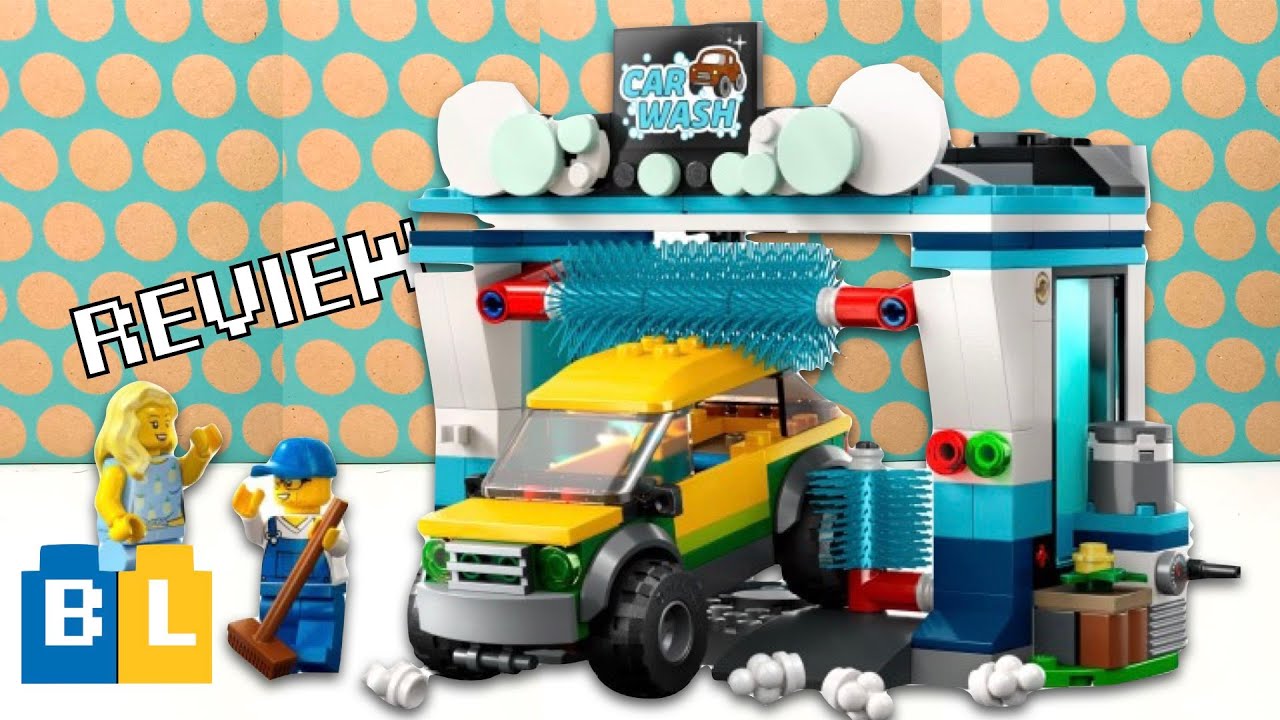 Artistic Lego City Car Wash 60362, Image for Your Screen Artistic Lego City Car Wash 60362, Image for Your Screen