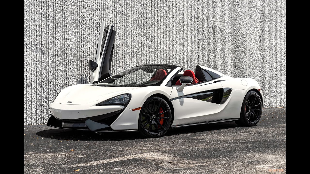 Used 2019 McLaren 570S Spider w/ Exterior Carbon Pack & Lux Pack +