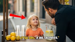 Little Girl Sells Lemonade To Save Brothera Billionaires Shocking Discovery