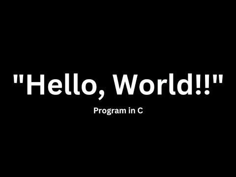 C Programming Tutorial #1 HelloWorld in C using Online GDB (No installation needed)