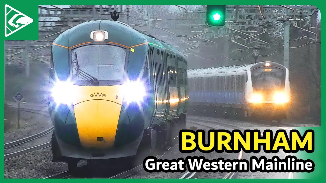 FAST Trains at Burnham (GWML) 19/12/2022