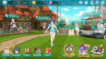 Pangya mobile default golfer girls!