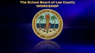 School Board Workshop March 8, 2016