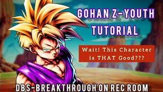 How to use Gohan Z Youth DBS-Breakthrough Rec Room