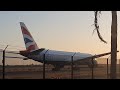 British airways klm american airlines and avianca spotting in aruba