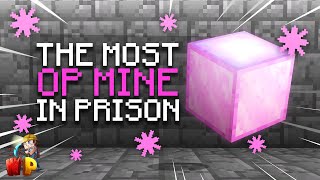 THE MOST *OP* MINE ON BRAND *NEW* OP PRISON SERVER! Minecraft Prisons | 1.8-1.17