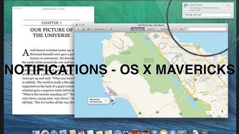 Notifications - OS X Mavericks