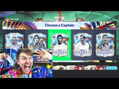 197 RATED!! *NEW* TEAM OF THE SEASON ICONS FUT DRAFT!